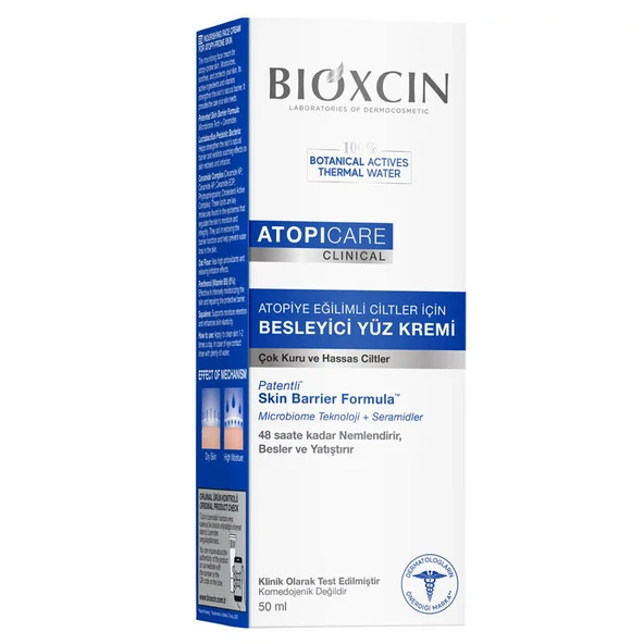 Bioxcin Atopicare Clinical Nourishing Face Cream 50 ml ürün görseli 1