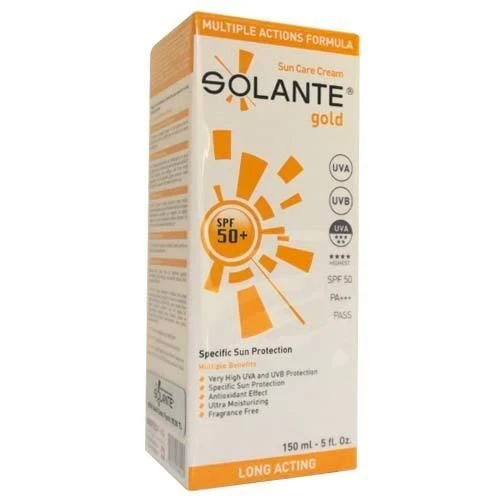 Solante Gold SPF 50+ Cream 150 ml ürün görseli 1