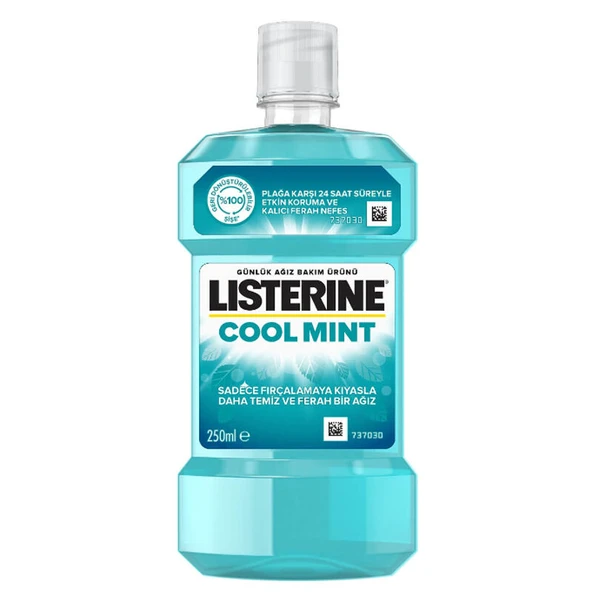 Listerine Cool Mint Hafif Tat Ağız Bakım Ürünü 250 ml ürün görseli 1