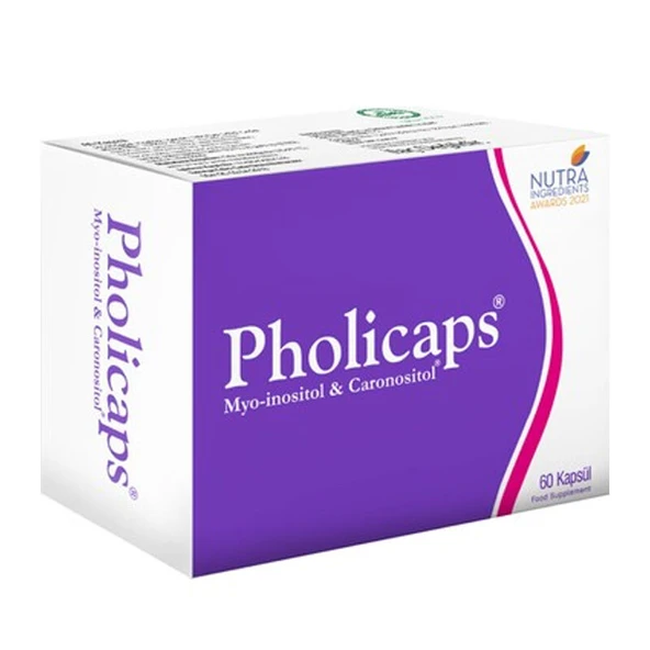 Pholicaps Myo-İnositol + D-Kiro-İnositol 60 Adet ürün görseli 1