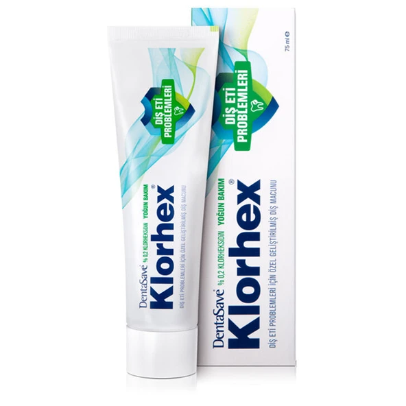 DentaSave Klorhex Yoğun Bakım Diş Macunu 75 ml ürün görseli 1