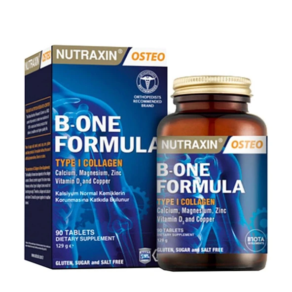 Nutraxin Osteo B-One Formula Type I Collagen 90 Tablet 129 g ürün görseli 1
