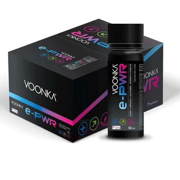 Voonka e-PWR Takviye Edici Gıda 50 ml Tüp x 15 Shot ürün görseli 1