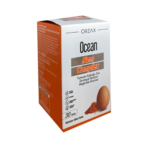 Orzax Ocean Nem Complex Takviye Edici Gıda 30 Tablet ürün görseli 1