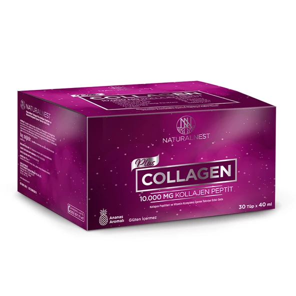 Naturalnest Plus Collagen 10.000 mg Takviye Edici Gıda 30 x 40 ml ürün görseli 1
