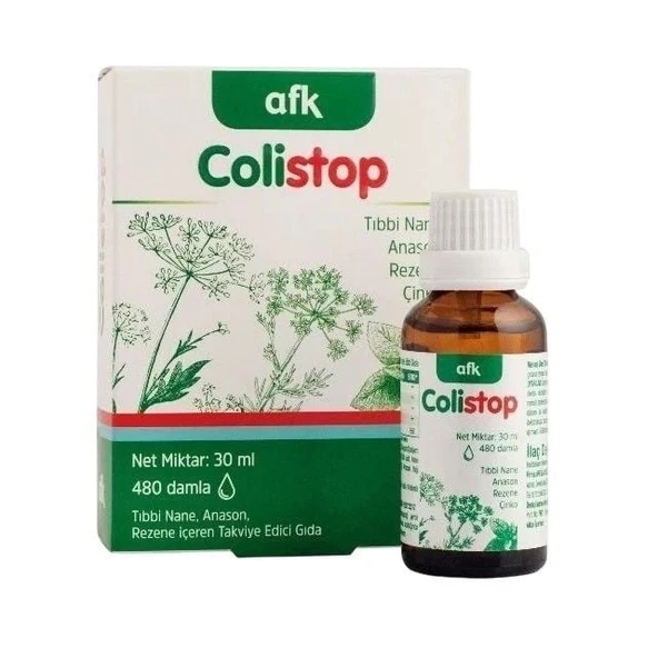 AFK Colistop Bitkisel Damla 30ml ürün görseli 1