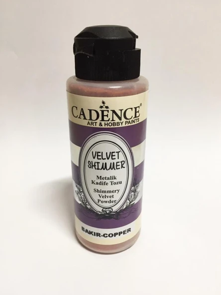 VELVET SHIMMER METALİK KADİFE TOZU VS-03 BAKIR 120ML ürün görseli 1