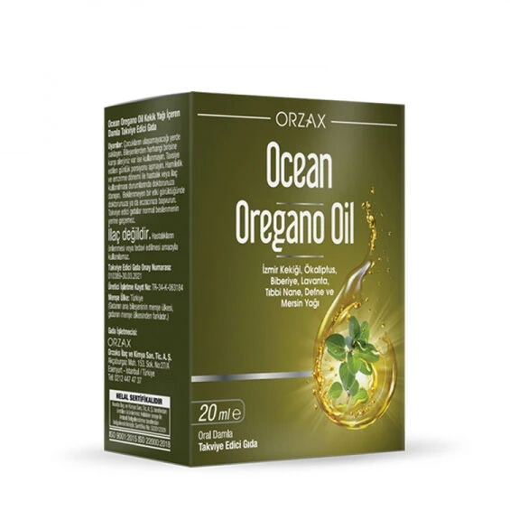 Orzax Ocean Oregano Oil 20 ml ürün görseli 1