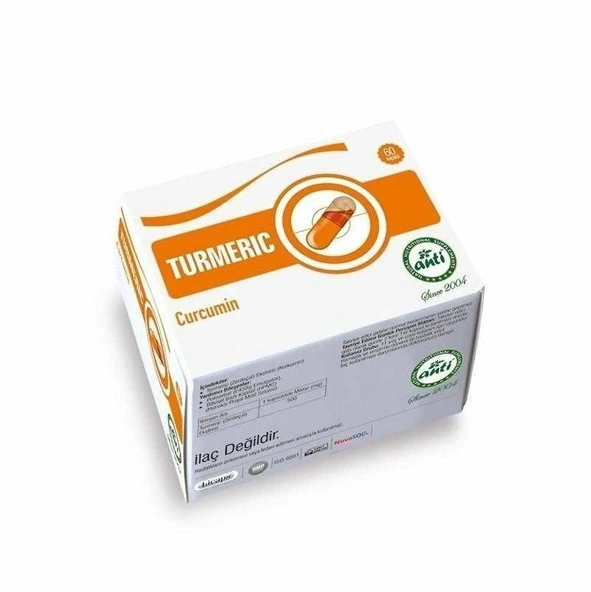 Anti Turmeric Extract Licaps Novasol 60 Likit Kapsül ürün görseli 1