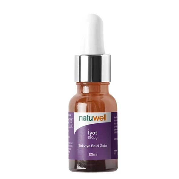 Natuwell İyot Damla 25 ml ürün görseli 1