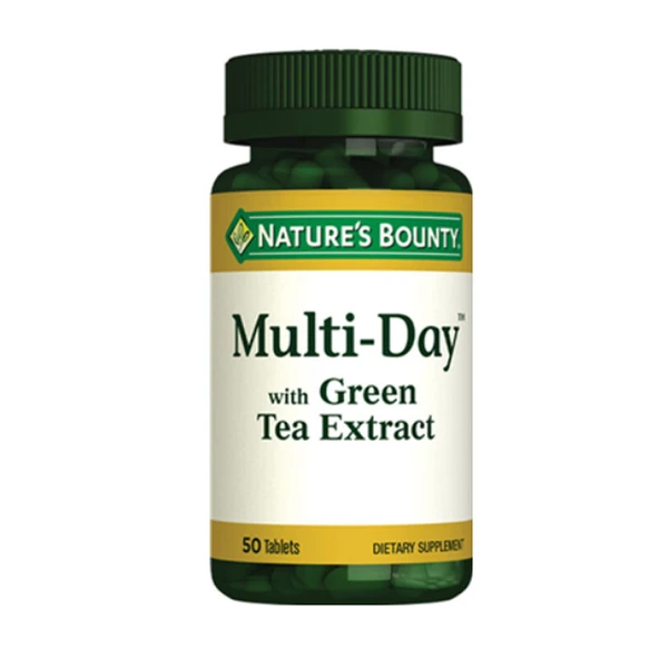 Natures Bounty Multi-Day Green Tea Extract Takviye Edici Gıda 50 Tablet ürün görseli 1