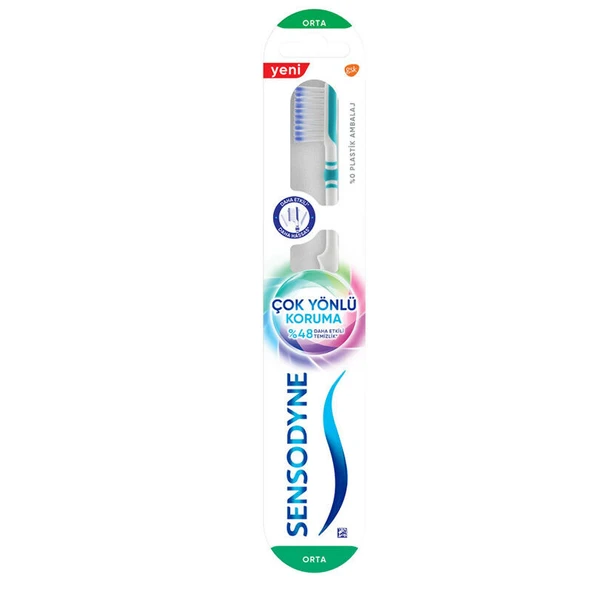 Sensodyne Çok Yönlü Koruma Diş Fırçası Orta ürün görseli 1