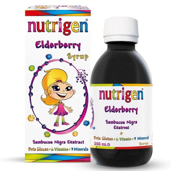 Nutrigen Kara Mürver Şurup 200 ml ürün görseli 1