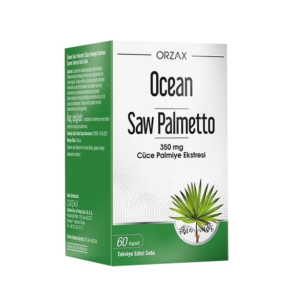 Orzax Ocean Saw Palmetto 60 Kapsül ürün görseli 1