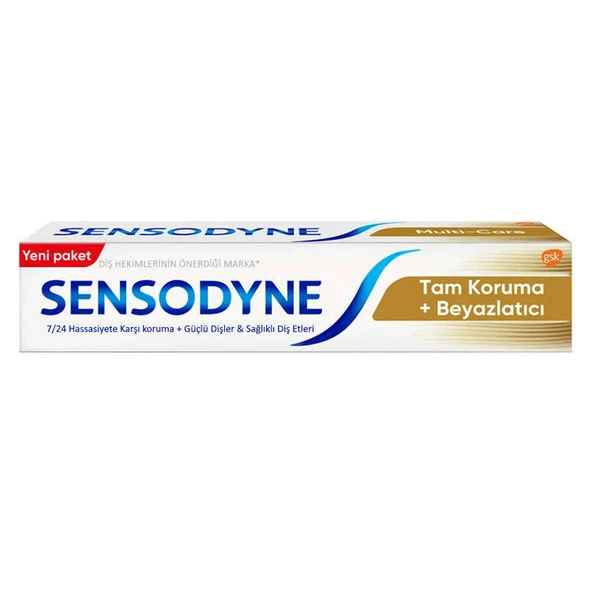 Sensodyne Tam Koruma ve Beyazlatıcı Diş Macunu 75 ml ürün görseli 1