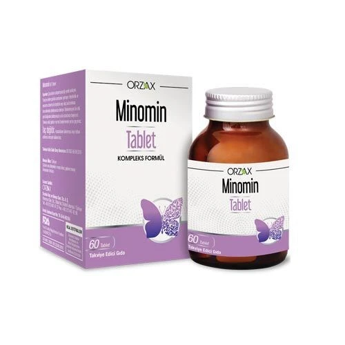 Orzax Minomin 60 Tablet ürün görseli 1