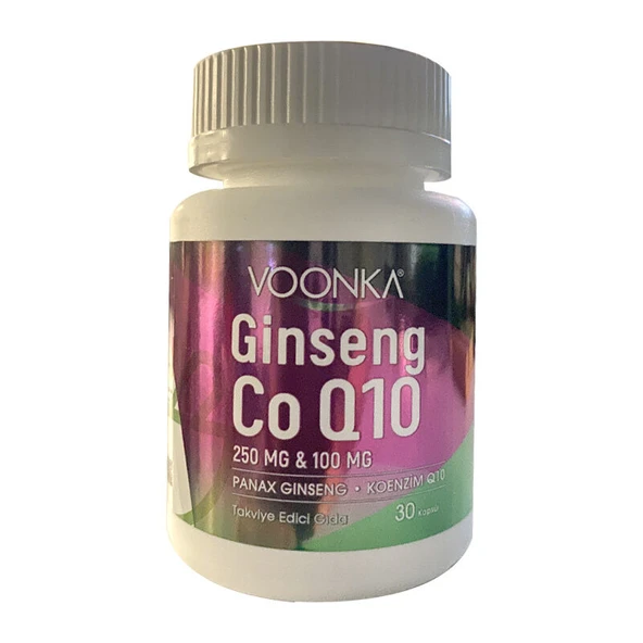 Voonka Ginseng Coenzyme Q10 32 Kapsül ürün görseli 1