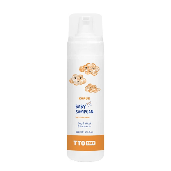 TTO Soft Bebek Köpük Şampuanı 200 ml ürün görseli 1