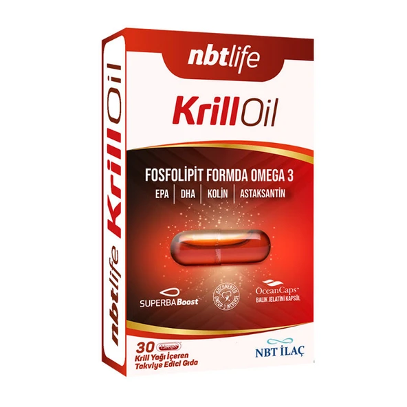 Nbt Life Krill Oil Takviye Edici Gıda 30 Kapsül ürün görseli 1