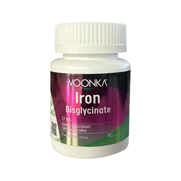 Voonka Iron Bisglycinate Demir 90 Kapsül ürün görseli 1