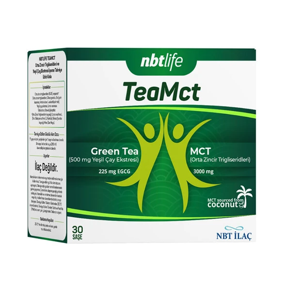 Nbt Life TeaMct Takviye Edici Gıda 30 Saşe ürün görseli 1