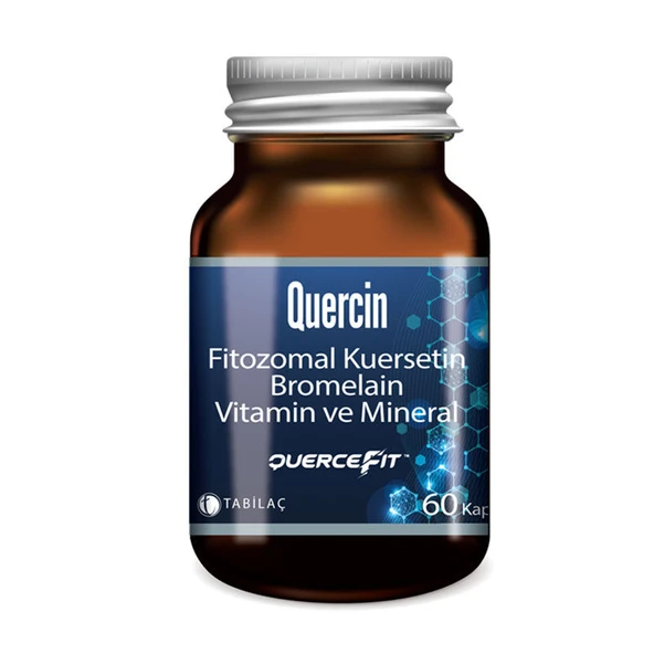 Quercin Kuersetin, Bromelain, Vitamin ve Mineral 60 Kapsül ürün görseli 1