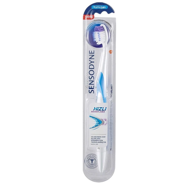 Sensodyne Hızlı Rahatlama Yumuşak Diş Fırçası ürün görseli 1
