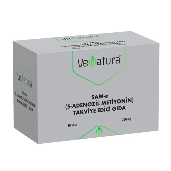 VeNatura SAM-e (S-ADENOZİL METİYONİN) 30 Saşe ürün görseli 1