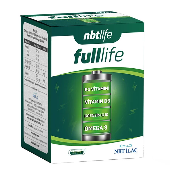 Nbt Life Fulllife Takviye Edici Gıda 30 Kapsül ürün görseli 1