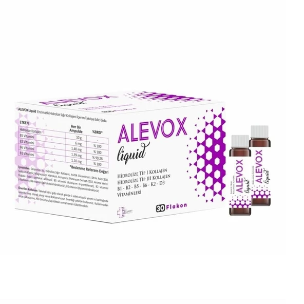 Alevox Liquid Sıvı 30 Flakon ürün görseli 1