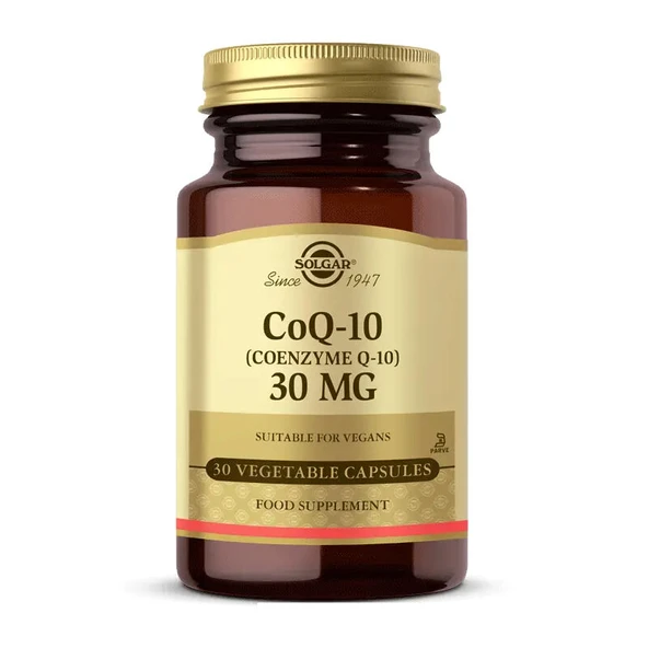 Solgar Coenzyme Q-10 30 mg 30 Kapsül ürün görseli 1