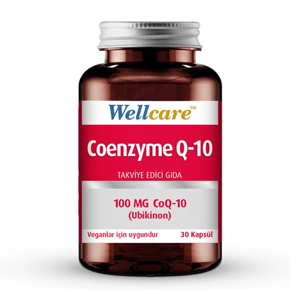 Wellcare Coenzyme Q-10 Takviye Edici Gıda 30 Kapsül ürün görseli 1