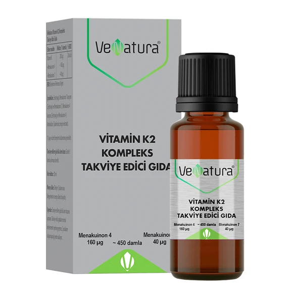 Venatura K2 Kompleks Takviye Edici Gıda 20 ml ürün görseli 1