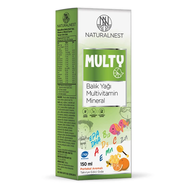 Naturalnest Multy Şurup 150 ml ürün görseli 1