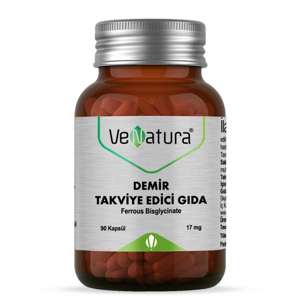VeNatura Demir Takviye Edici Gıda 90 Kapsül ürün görseli 1