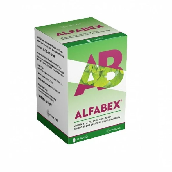 Alfabex 30 Kapsül ürün görseli 1