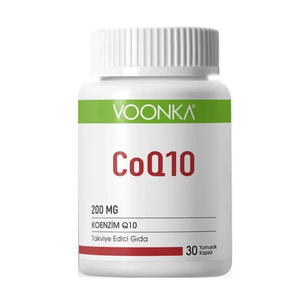 Voonka CoQ10 200mg 30 Yumuşak Kapsül ürün görseli 1