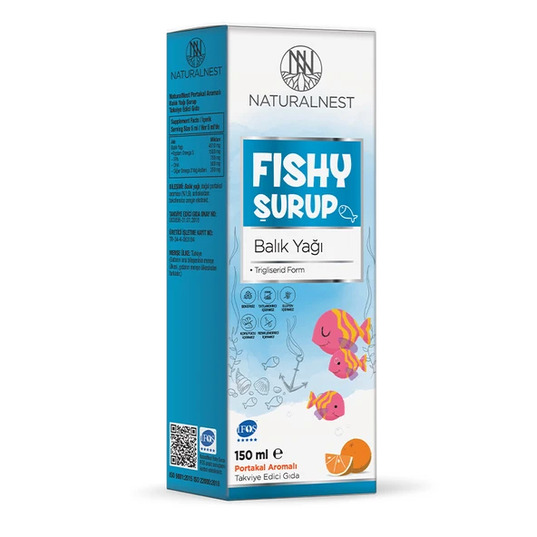 Naturalnest Fish Takviye Edici Gıda 150 ml ürün görseli 1