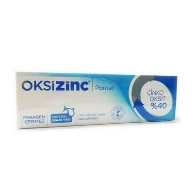 Oksizinc % 40 Çinko Oksit Pomat 40 gr. ürün görseli 1