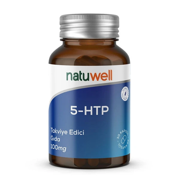 Natuwell 5-HTP 100 mg Takviye Edici Gıda 30 Kapsül ürün görseli 1