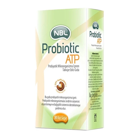 NBL Probiotic ATP Takviye Edici Gıda 10 Toz Saşe ürün görseli 1