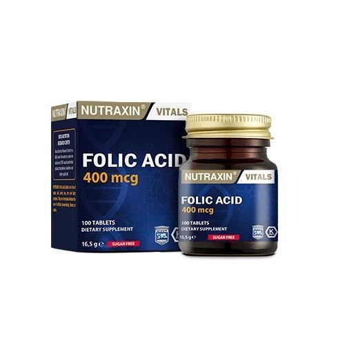 Nutraxin Folic Acid 100 Tablet ürün görseli 1