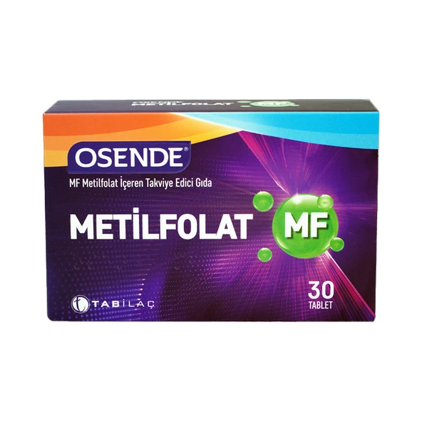 Osende MF Metilfolat 30 Tablet ürün görseli 1