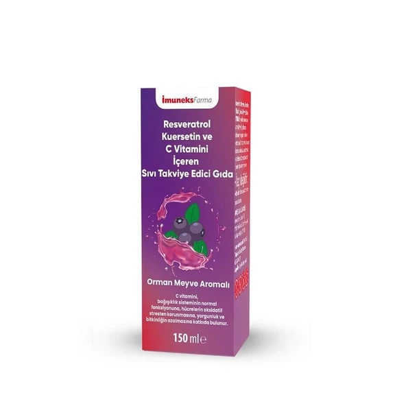 Imuneks Farma Resveratrol Şurup 150ml ürün görseli 1