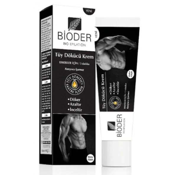 Bioder Tüy Dökücü Krem 100ml (Erkek) ürün görseli 1