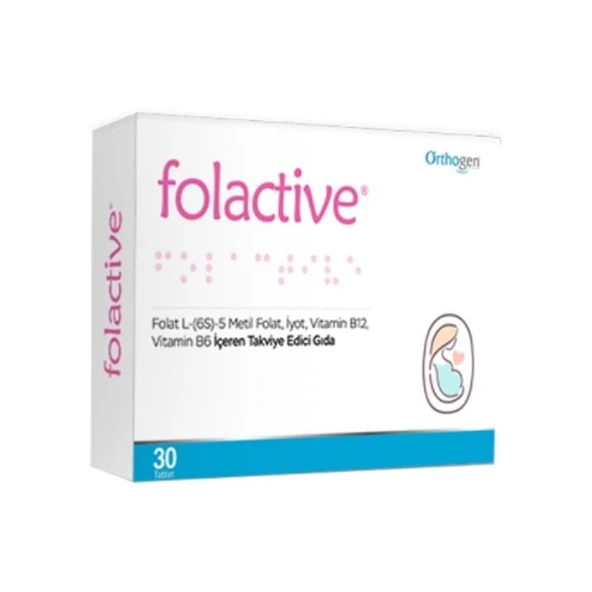 Folactive 30 Tablet ürün görseli 1