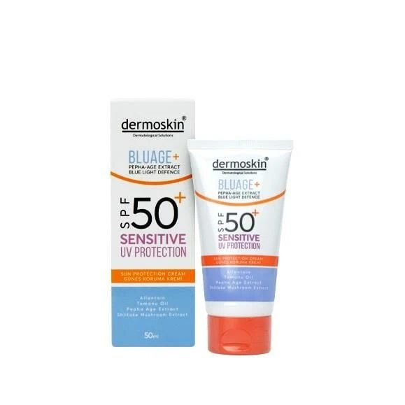 Dermoskin Bluage SPF50 Sensitive Güneş Kremi 50ml ürün görseli 1
