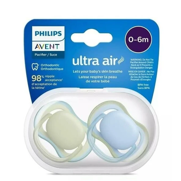Avent SCF085/21 Ultra Air 0-6 Ay 2'li Emzik ürün görseli 1