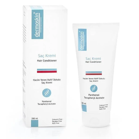 Dermoskin Hacim veren Hafif Dokulu Saç Kremi 200 ml ürün görseli 1