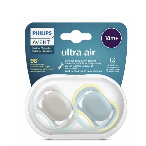 Avent SCF349/01 Ultra Air Emzik 18 Ay+ 2li Erkek ürün görseli 1